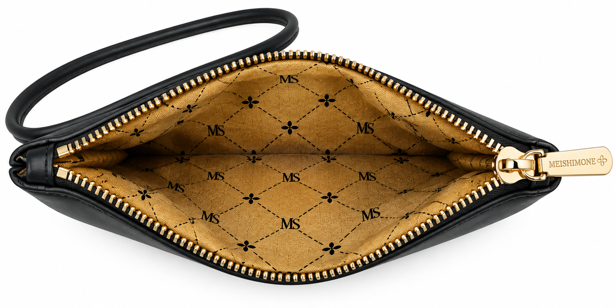 Maison Noir Wristlet | Black