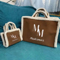 Mommy & Me Set – Custom Suede & Fur Bags | Preorder