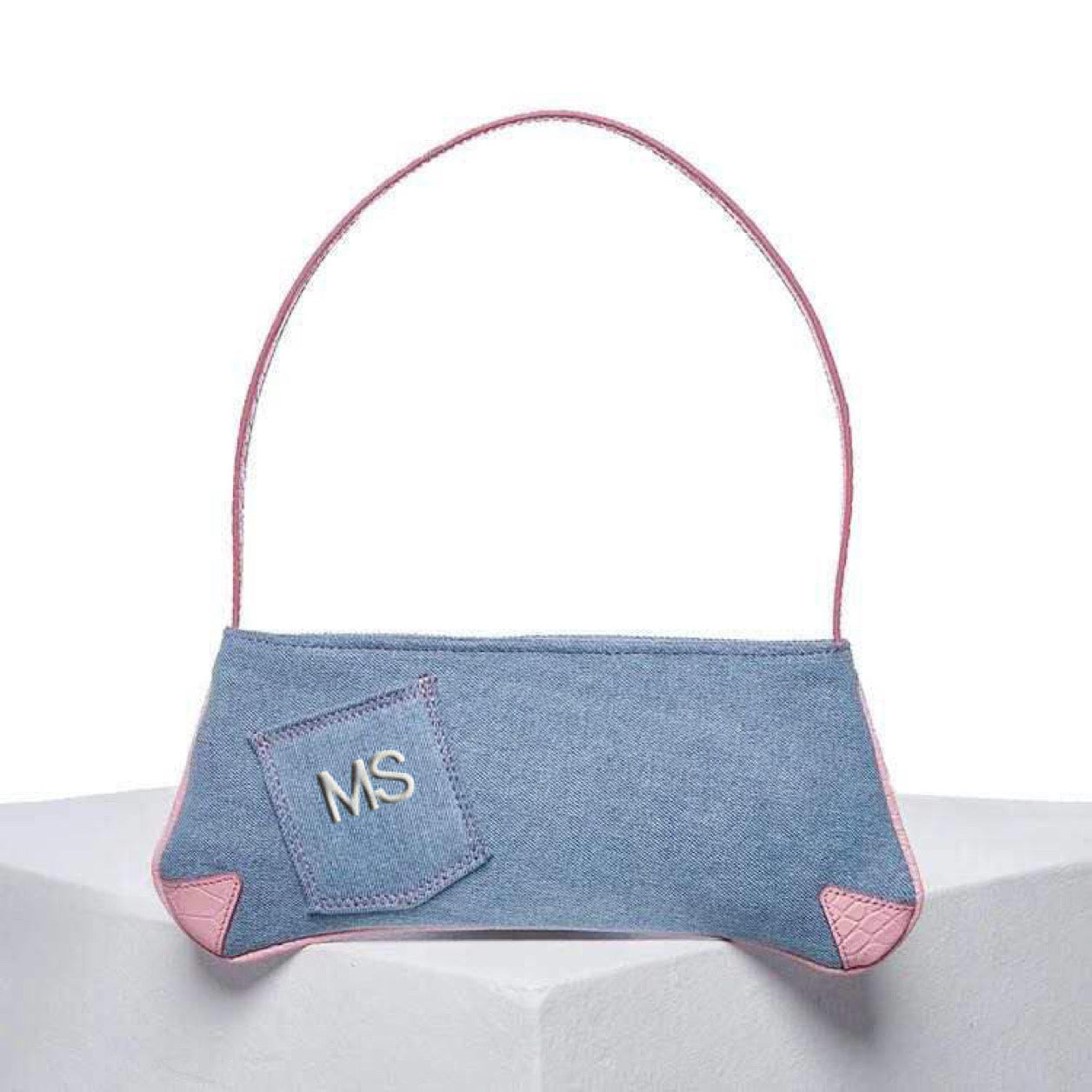 Paparazzi Handbag – Pink Denim Luxury Tote | Preorder