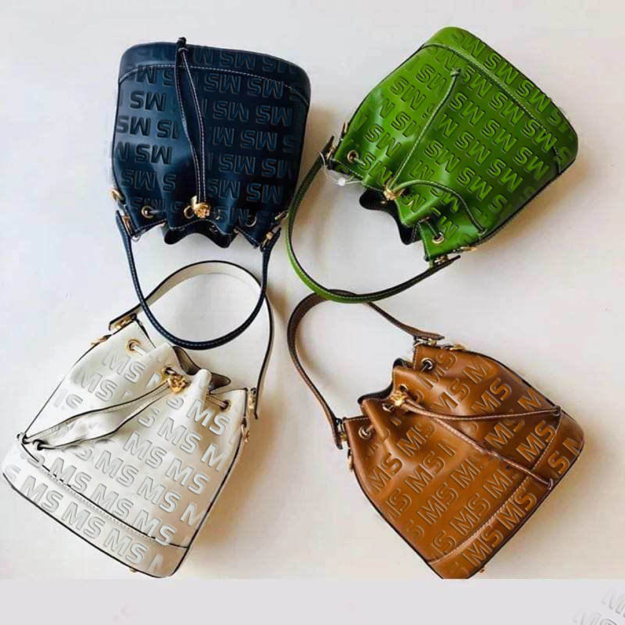 MS Bucket Crossbody Bag