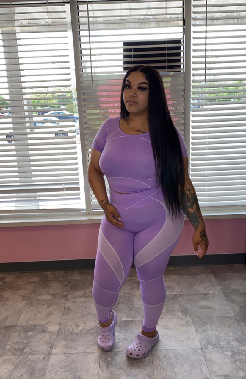 Rain Two Piece - Lilac