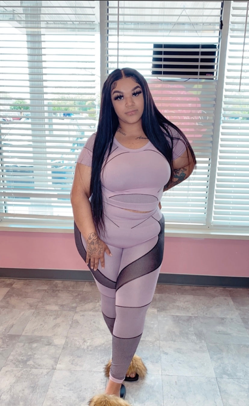 Rain Two Piece - Lilac