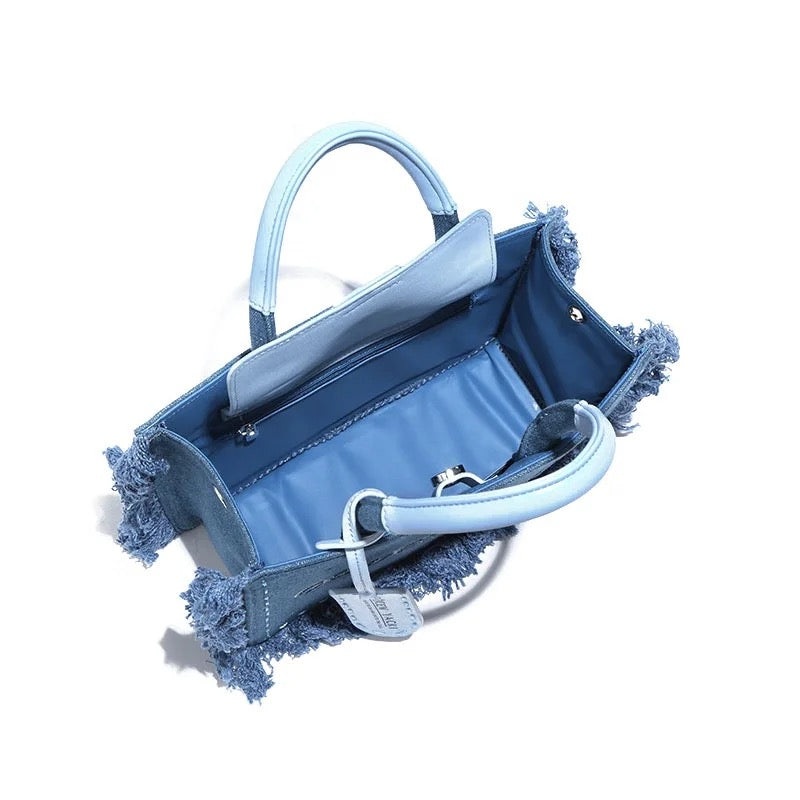 Vanish denim tote Bag